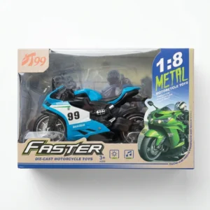 אופנוע כביש 1:8 קול ואורות