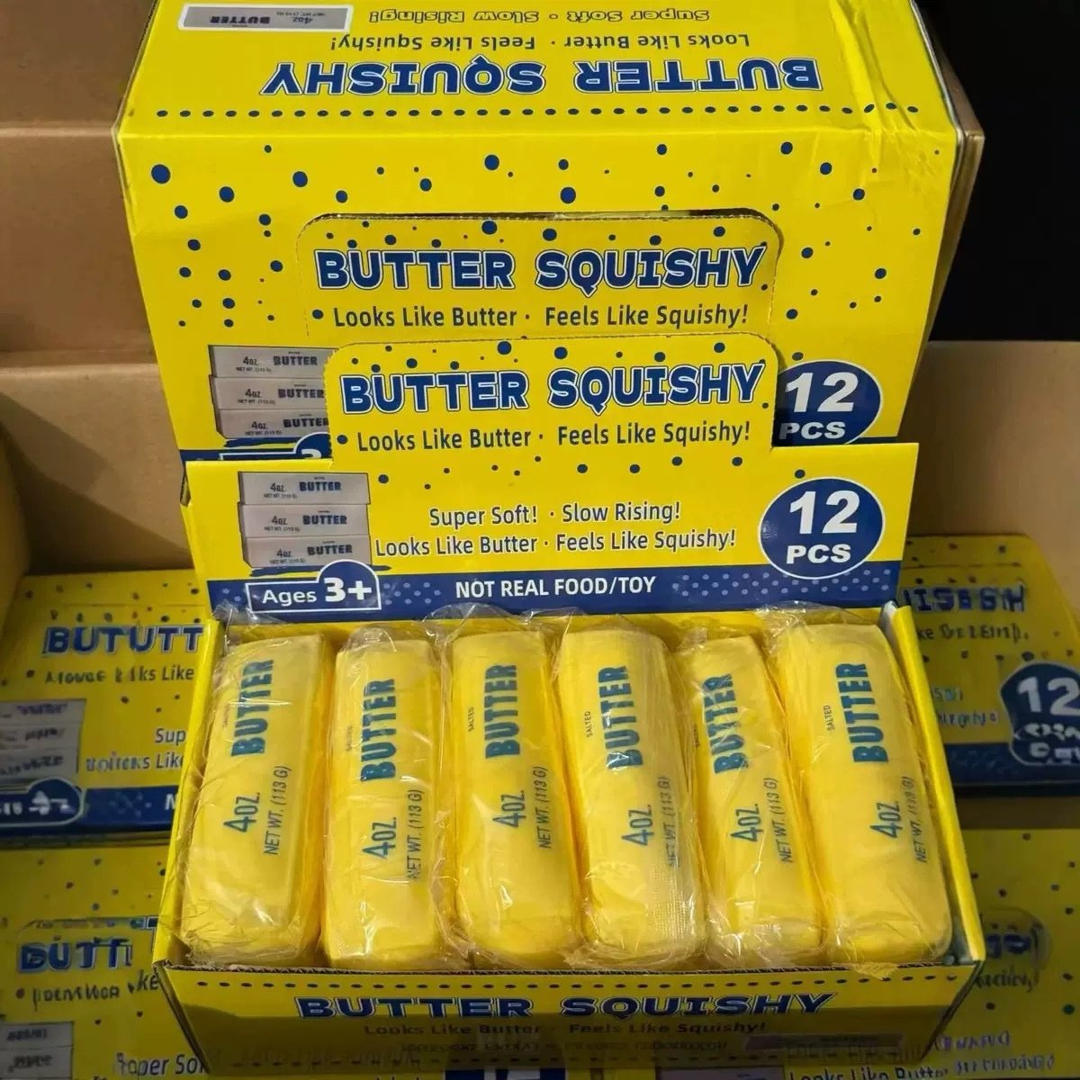 סקוושי חמאה - Butter Squishy ״קצף נידו״