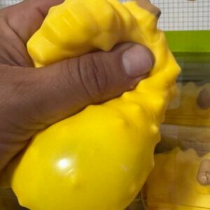צעצוע מעיכה (Squeeze Toy) בעיצוב פרי הדוריאן – רך, מרגיע וכיפי